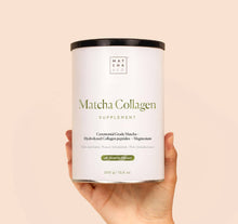 Lataa kuva Galleria-katseluun, Matcha Collagen – Kollageeni, Magnesium, Hyaluronihappo & Matcha (300 g)