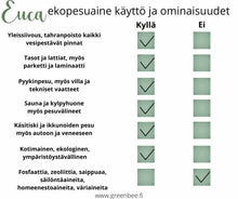 Lataa kuva Galleria-katseluun, Euca Ekologinen Yleispesuaine & Tahranpoisto