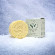 Lataa kuva Galleria-katseluun, Fenugreek Hoitoainepala – Kosteuttava ja Silottava Sarviapilahoitoaine