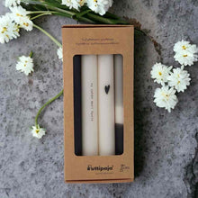 Lataa kuva Galleria-katseluun, Mietelausekruunukynttilät "No sehän meni hyvin"