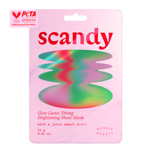 Lataa kuva Galleria-katseluun, Glow Game: Strong Brightening Sheet Mask – Kirkastava Kangasnaamio Hehkua Kaipaavalle Iholle