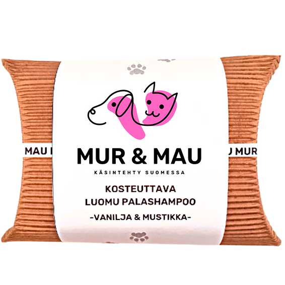 MUR & MAU - Kosteuttava Palashampoo Vanilja & Mustikka