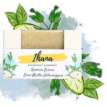 Lataa kuva Galleria-katseluun, Kuoriva Jalkasaippua Lime & Minttu