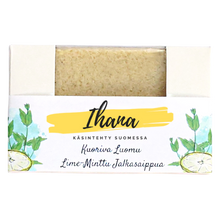 Lataa kuva Galleria-katseluun, Kuoriva Jalkasaippua Lime & Minttu