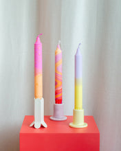 Lataa kuva Galleria-katseluun, Kruunukynttilät – Kesän Värikkäät (3 kpl)