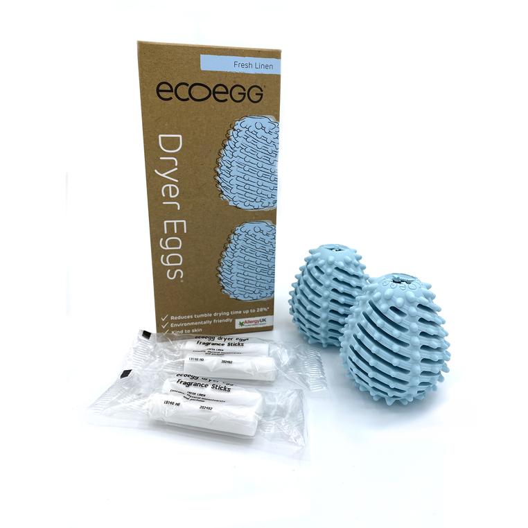 Ecoegg - Kuivurimunat 2kpl, fresh linen