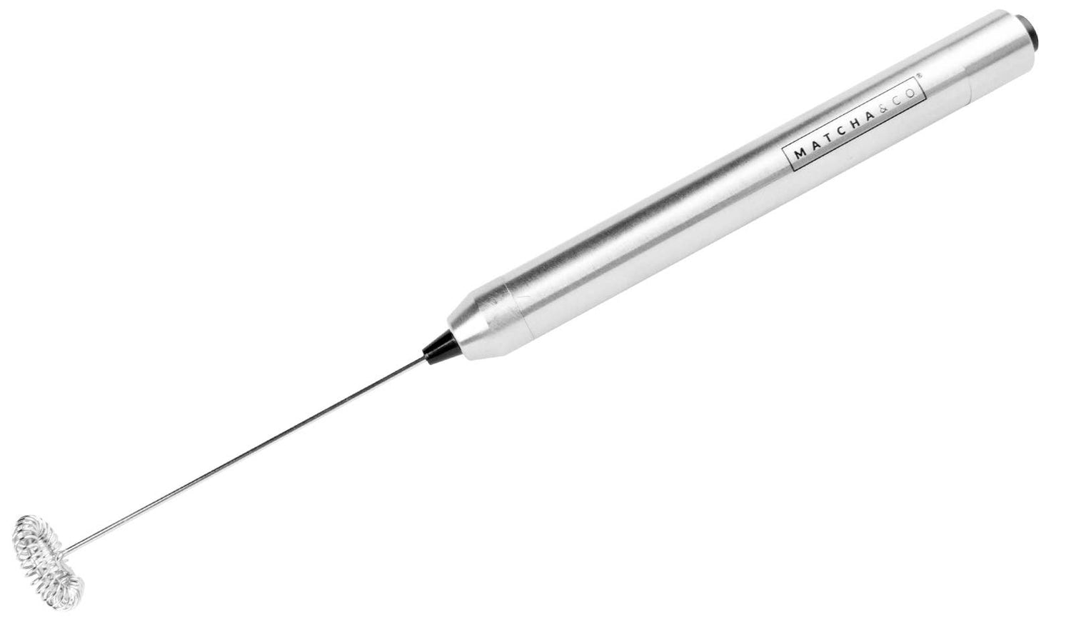 Electric milk frother and matcha whisk
