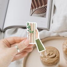 Lataa kuva Galleria-katseluun, Kirjat ja käsi - Vedenkestävä Vinyylitarra
