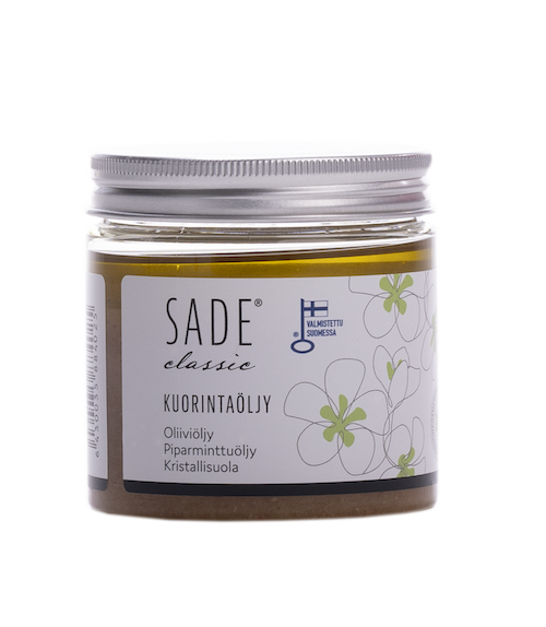 Olive Oil Crystal Salt Exfoliating Oil
