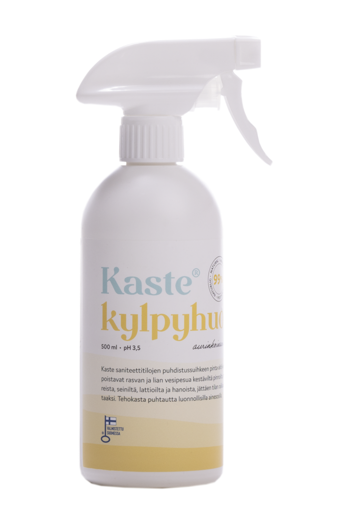 Cleaning spray for sanitary facilities