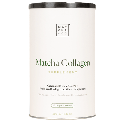 Matcha Collagen – Kollageeni, Magnesium, Hyaluronihappo & Matcha (300 g)