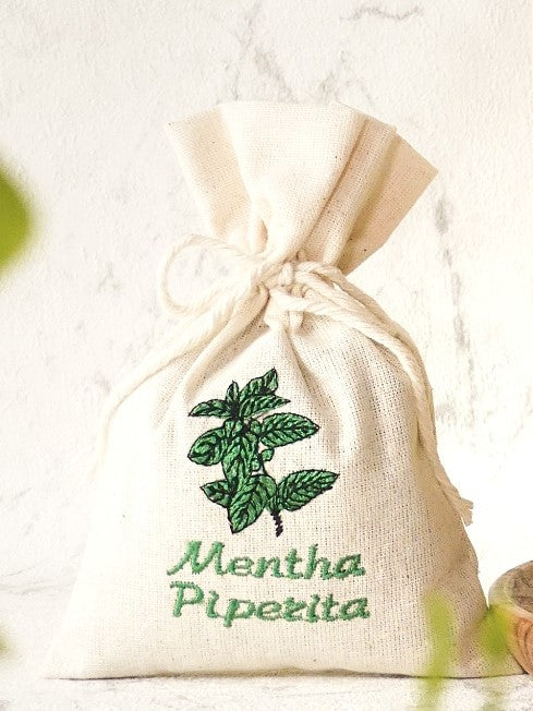 Natural Peppermint Scent Sachet – Refreshing Aroma for Your Home