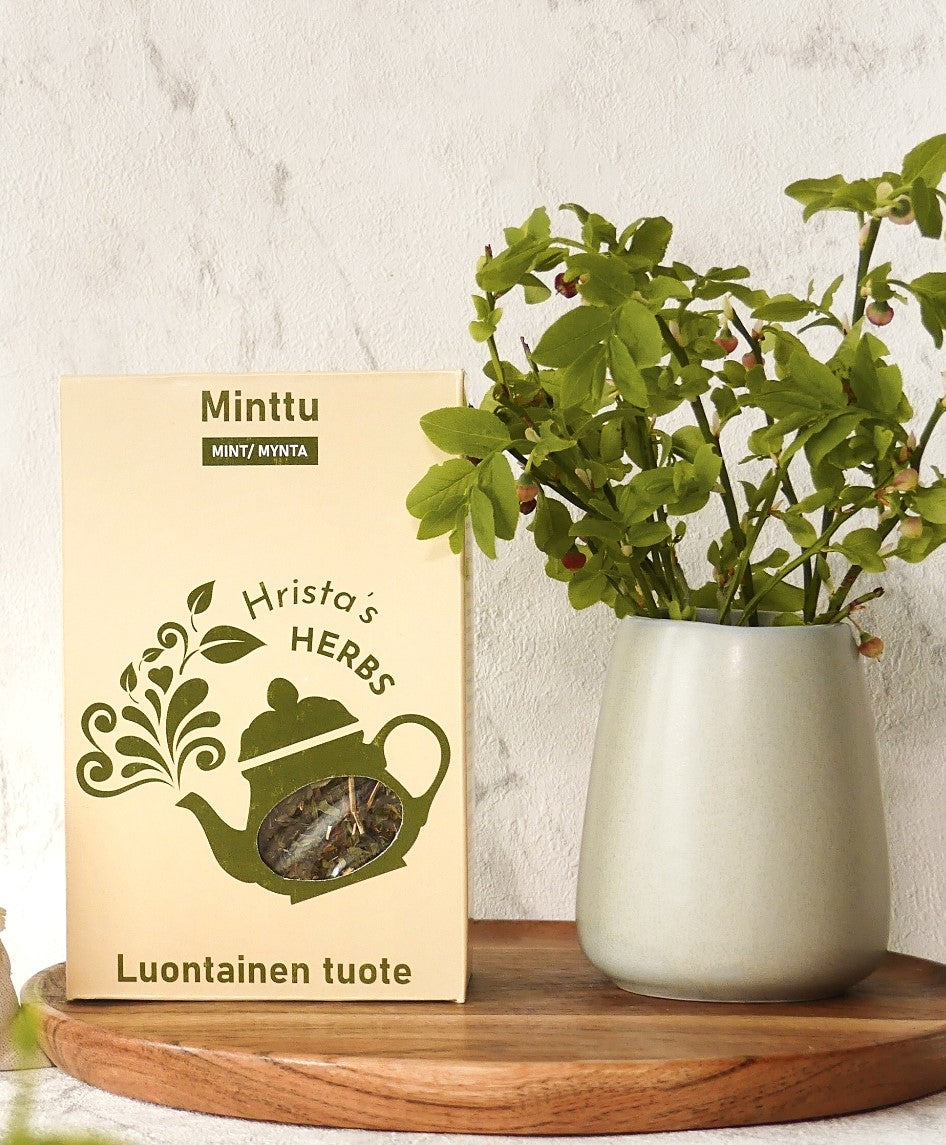 Natural Caffeine-Free Peppermint Tea – Good for Digestion and Relaxation