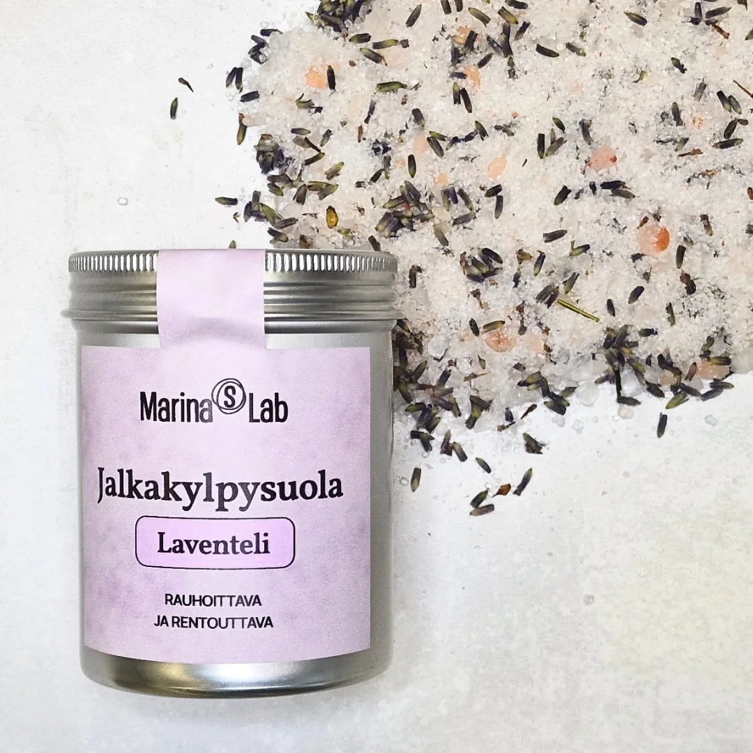 Lavender Foot Bath Salt – Relaxing Treatment for Swelling and Muscle Tension