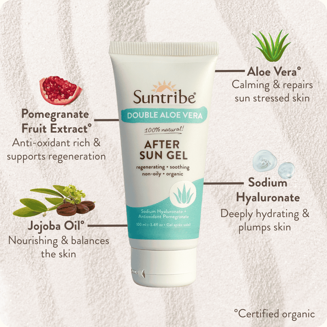 Aloe Vera After Sun – Rauhoittava ja kosteuttava vartalovoide