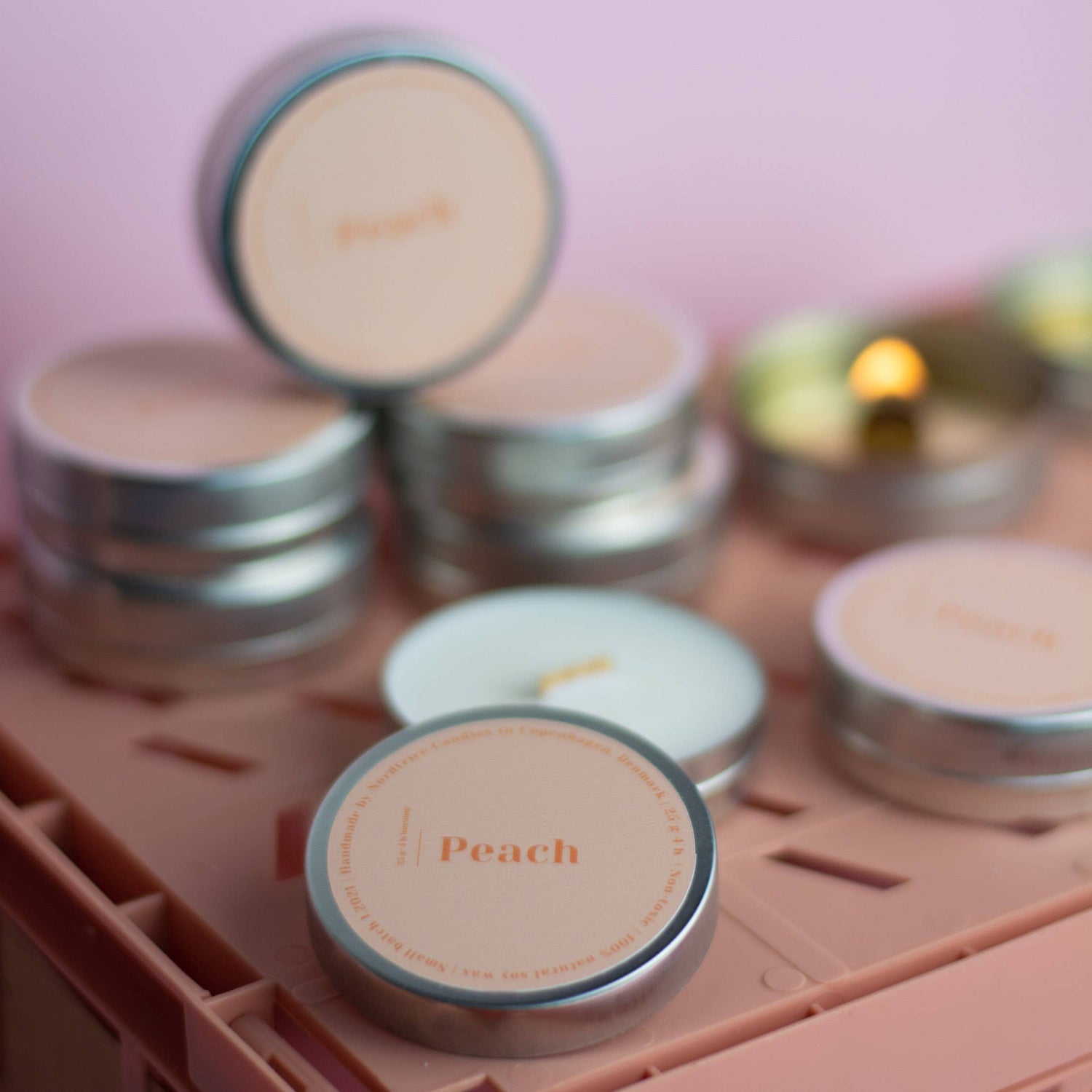 Soy Wax Candle - Peach