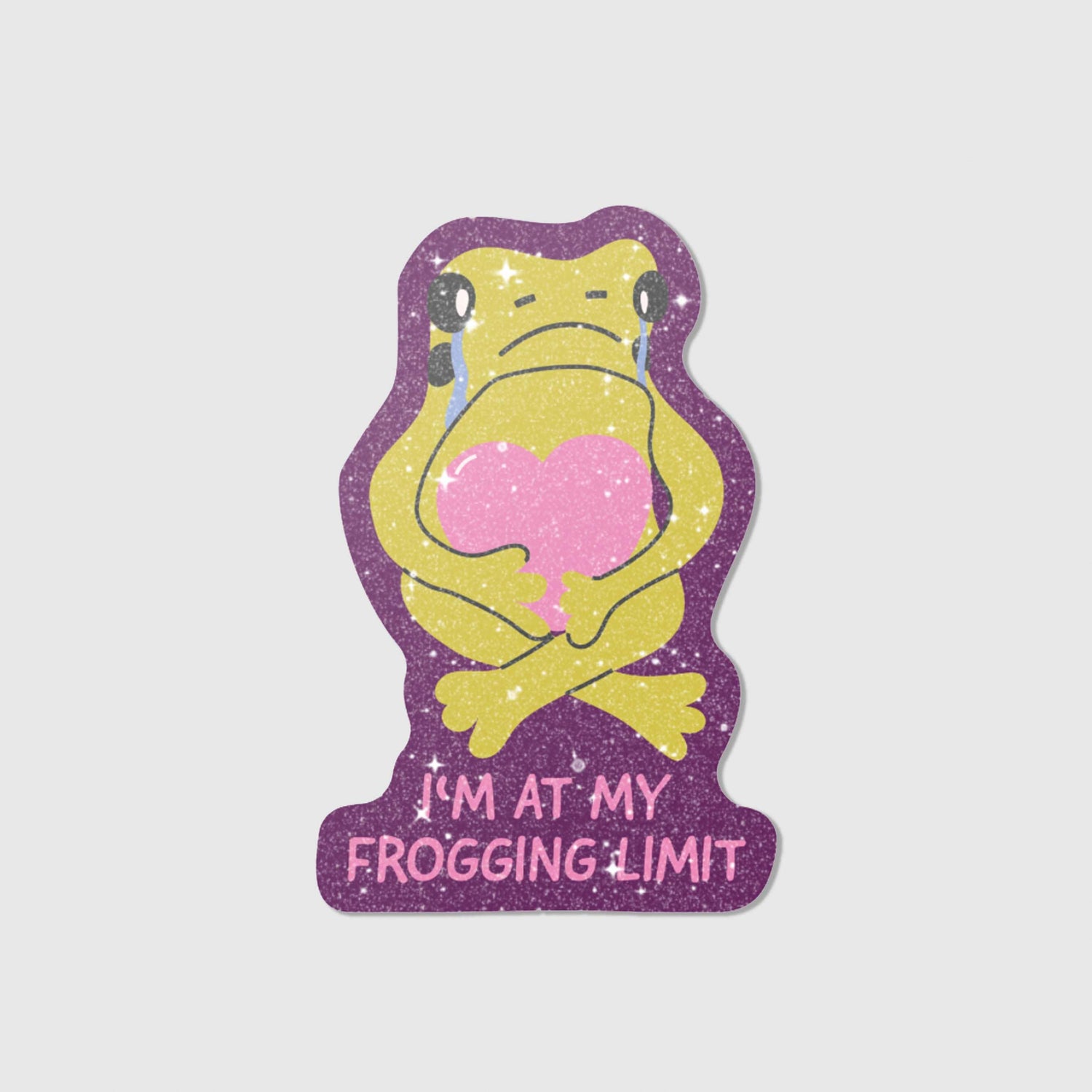 Frogging limit - Sand Glitter Vinyylitarra