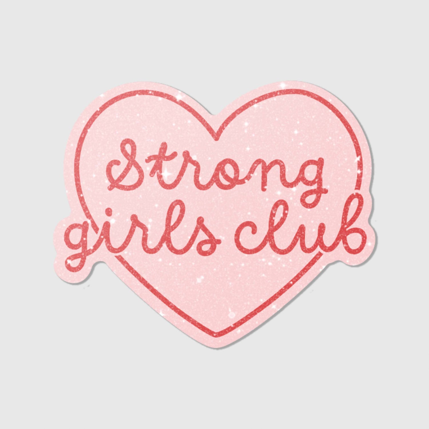 Strong Girls Club vinyl sticker