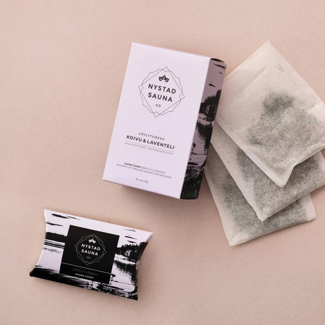 Sauna Sachet Birch & Lavender – Calming Sauna Fragrance