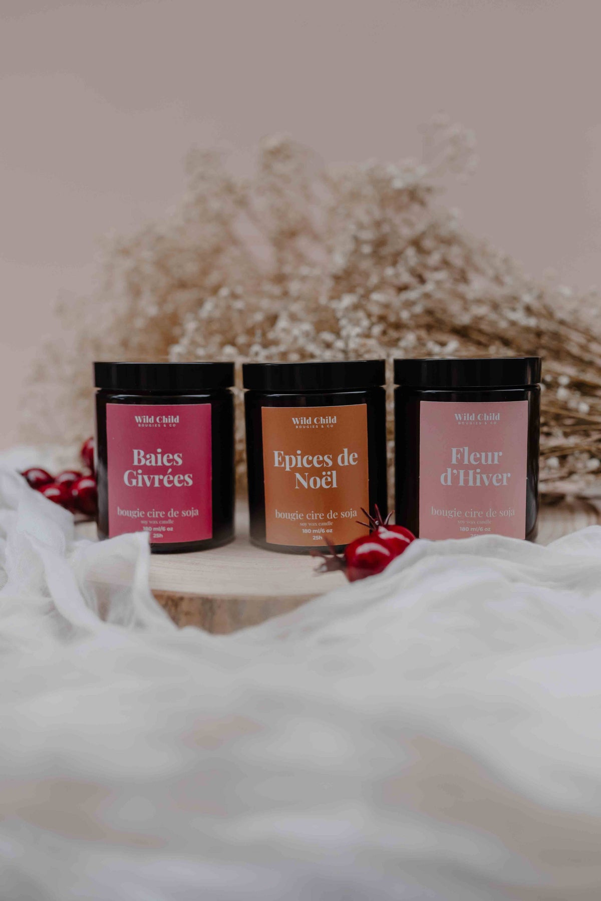 Christmas Spices Scented Candle – Authentic Christmas Scent (25h)