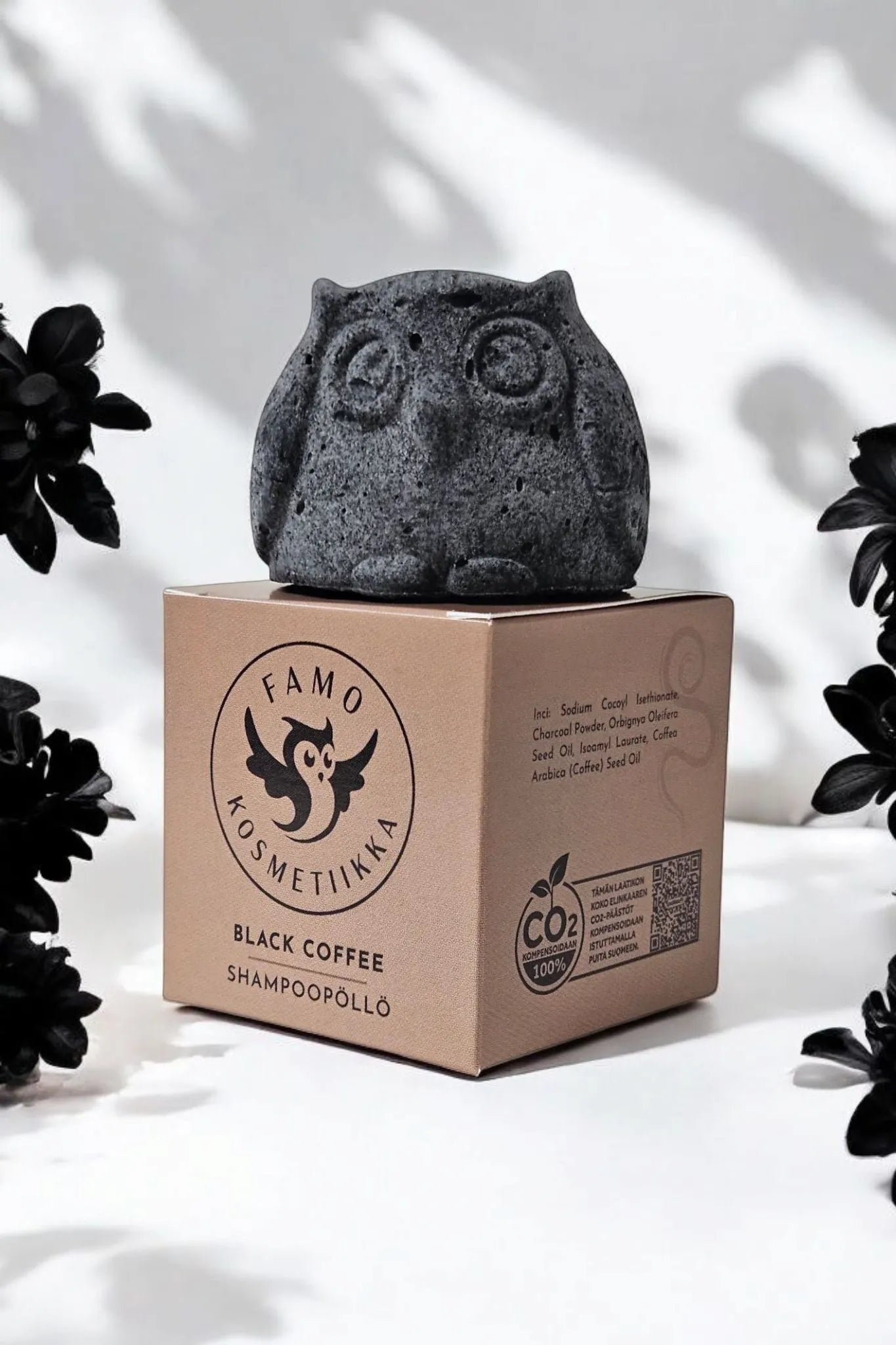 Shampoo Bar Black Coffee – For oily and irritated scalp