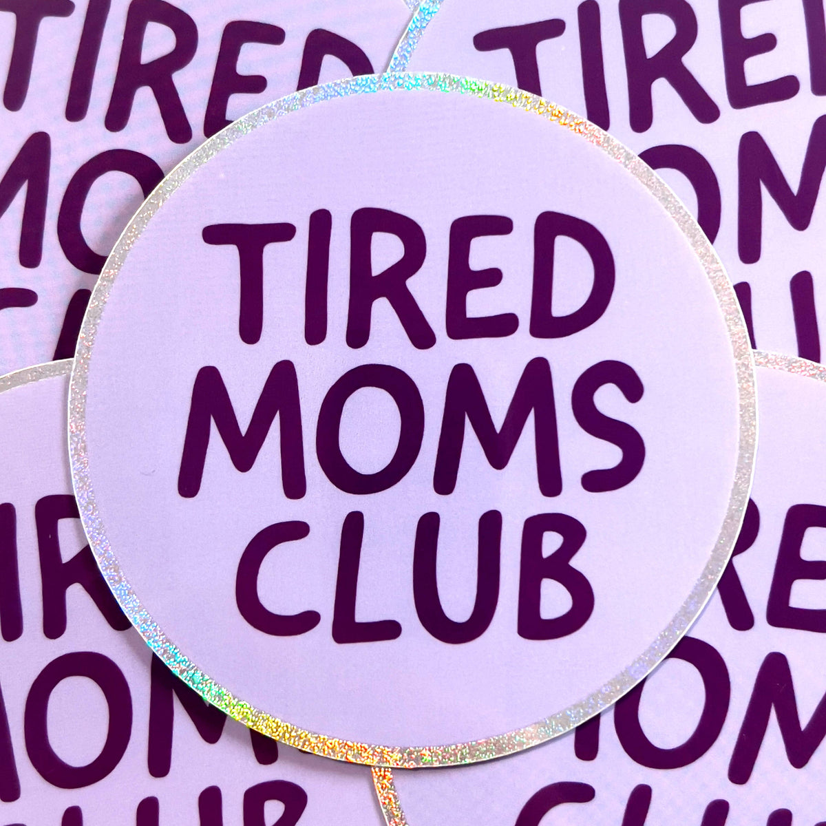 Tired moms club - Glitter Vinyylitarra