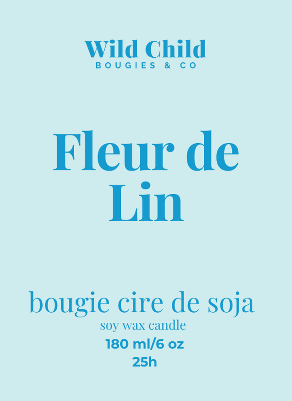 Fleur de Lin – Soft Flax Flower Scented Candle