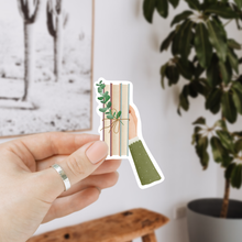 Lataa kuva Galleria-katseluun, Kirjat ja käsi - Vedenkestävä Vinyylitarra
