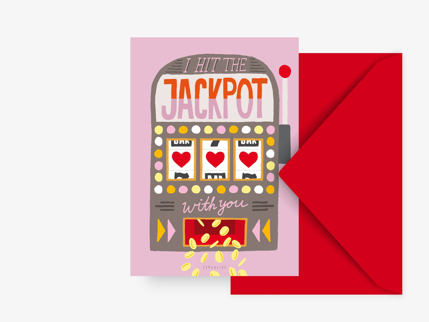 Card: "Love Jackpot"