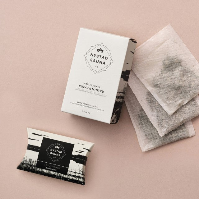 Sauna Sachet Birch & Peppermint – Refreshing Sauna Scent