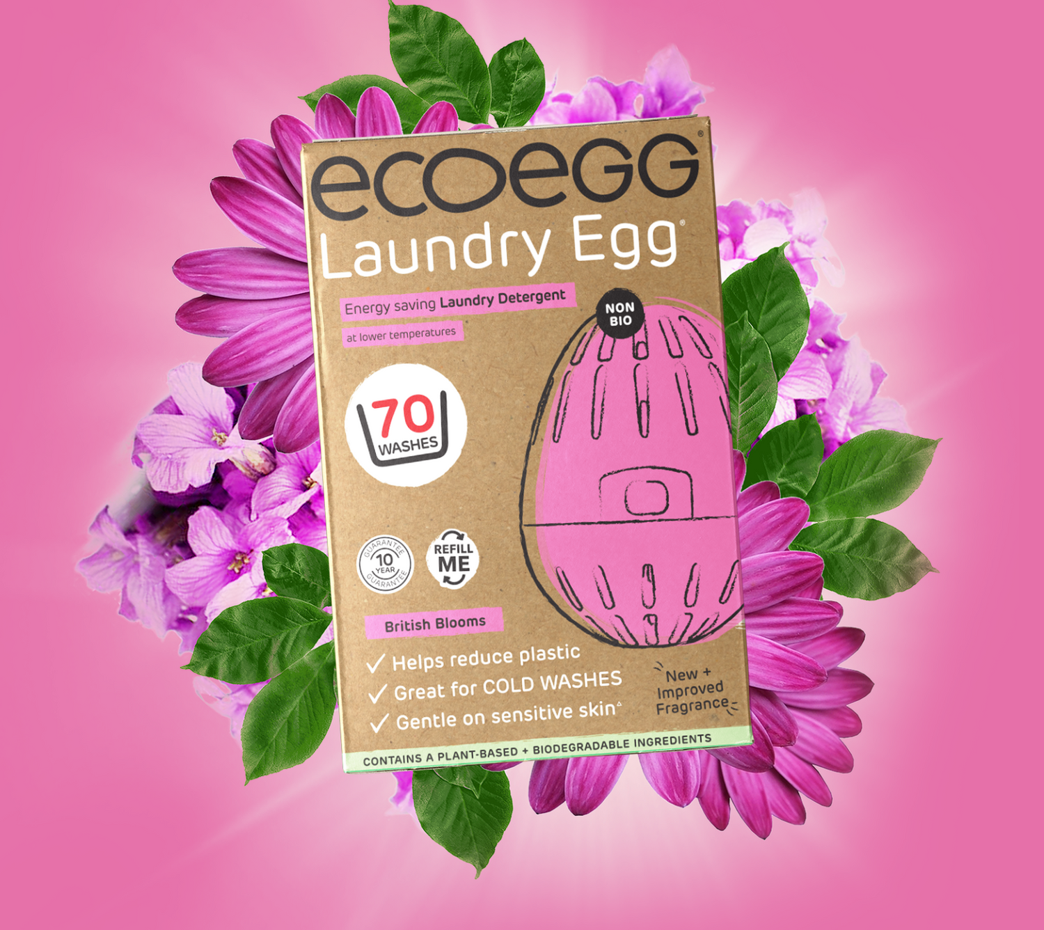 Laundry Egg, British Blooms