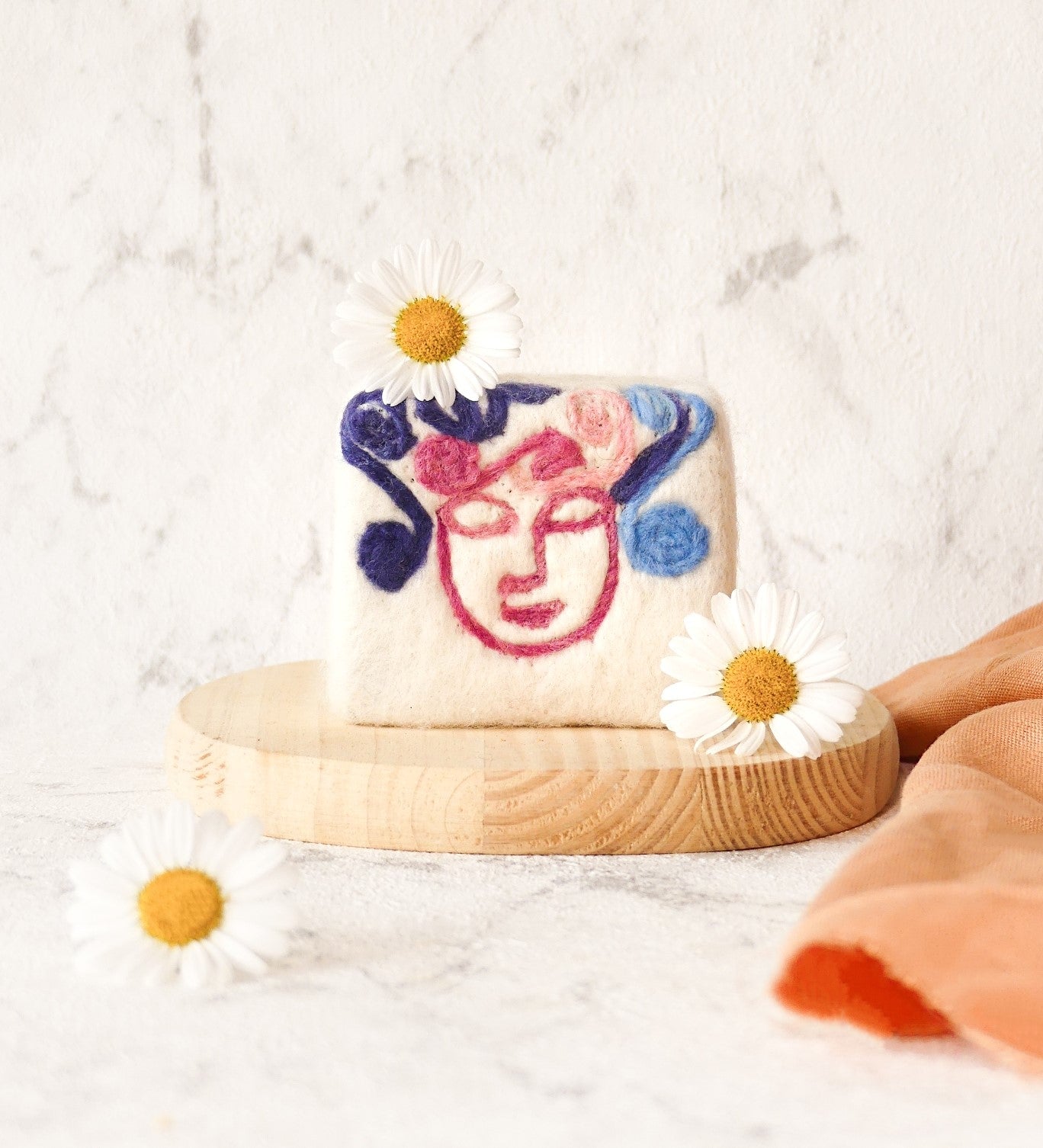 Dead Sea mud -Felted soap