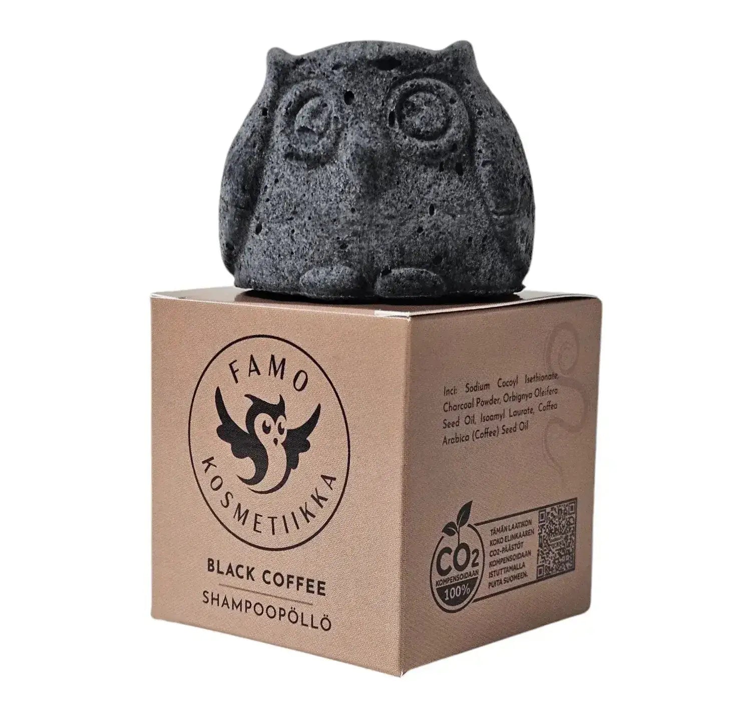 Shampoo Bar Black Coffee – For oily and irritated scalp
