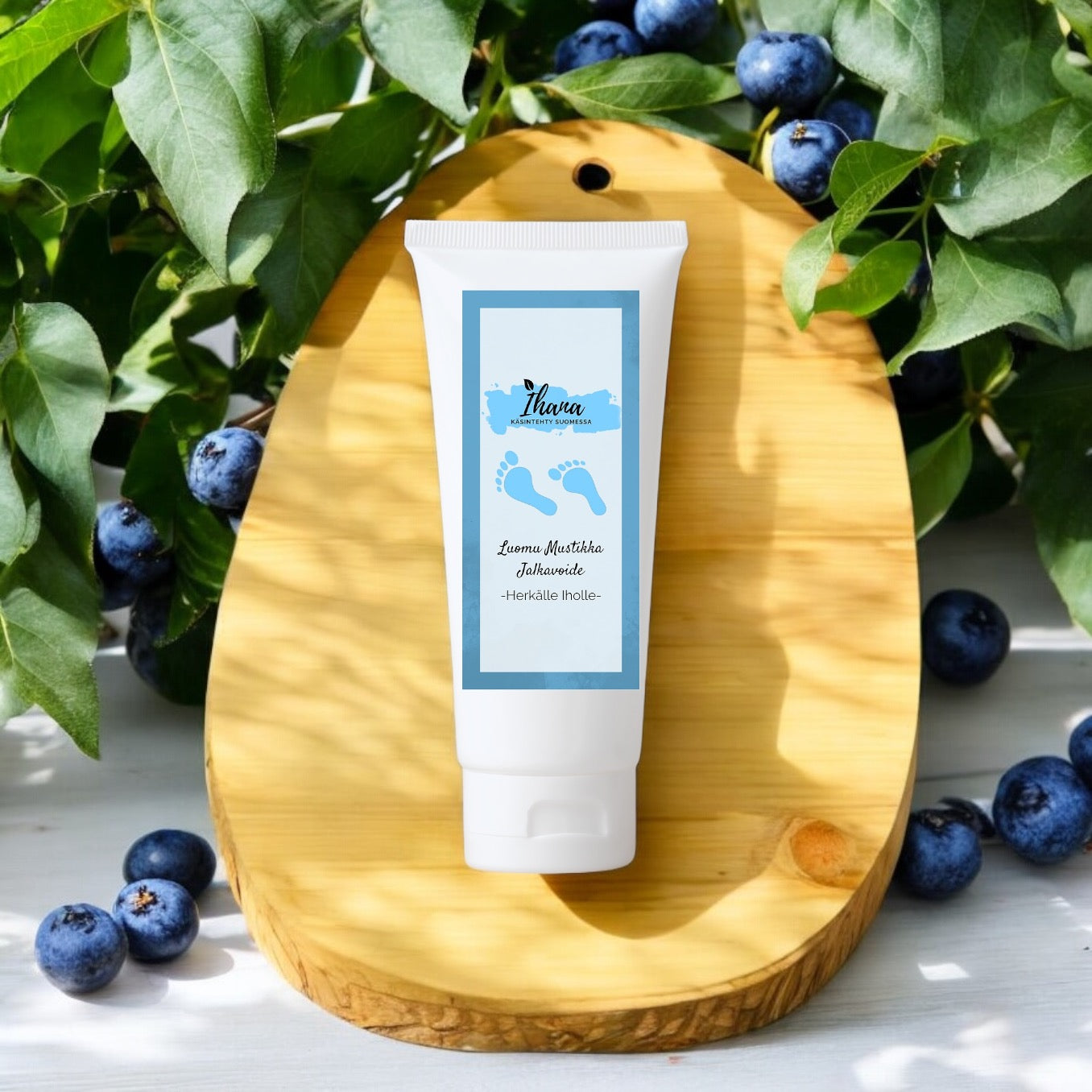 Blueberry Foot Cream For Sensitive Skin