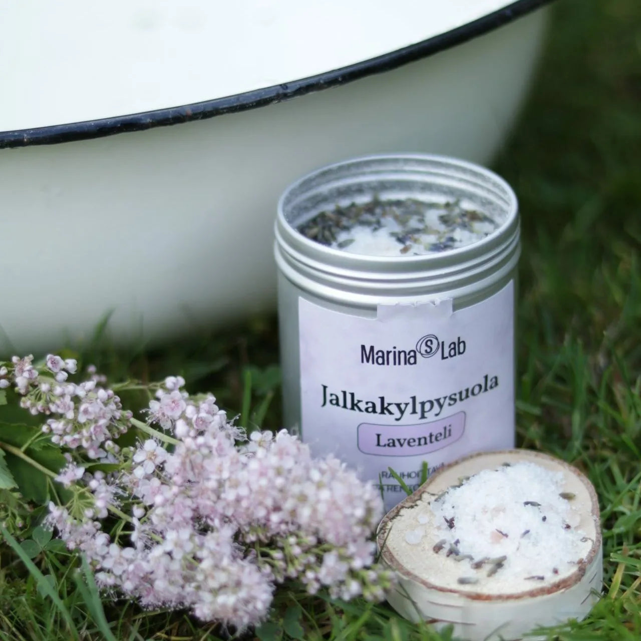 Lavender Foot Bath Salt – Relaxing Treatment for Swelling and Muscle Tension