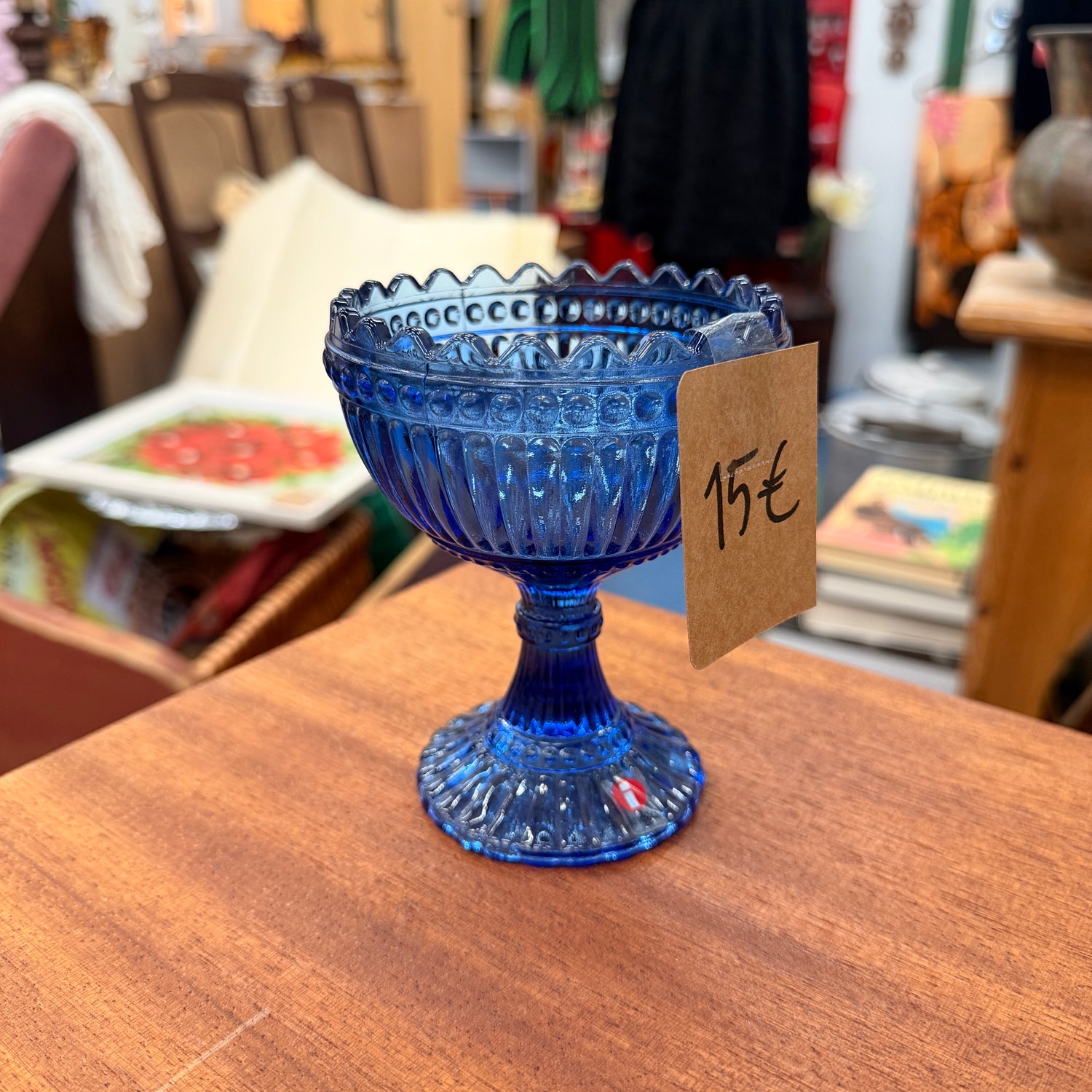 Iittala Marimekko Small Glass Bowl Light Blue
