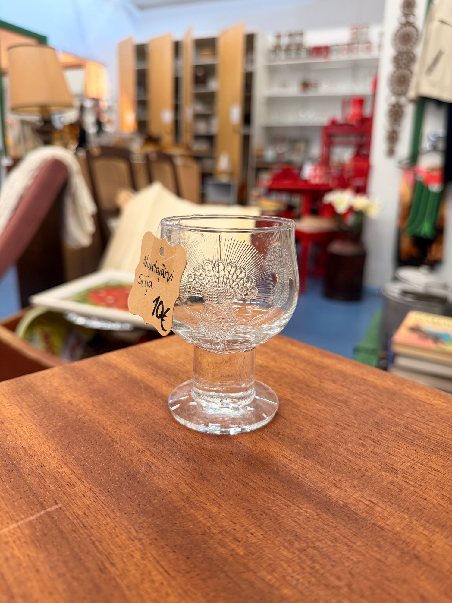 Nuutajärvi Silja stemmed glass 15 cl