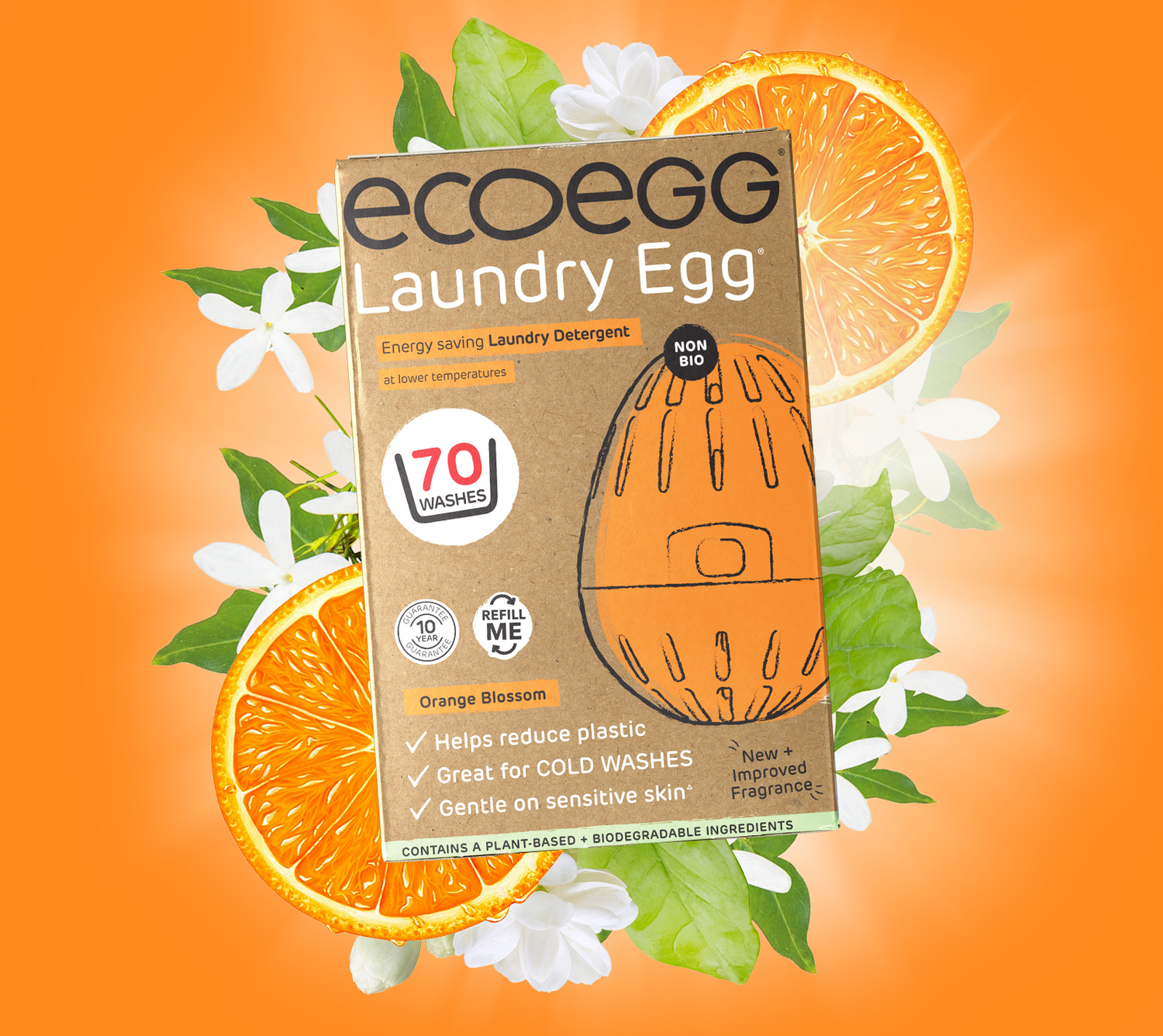 Laundry Egg, Orange Blossom