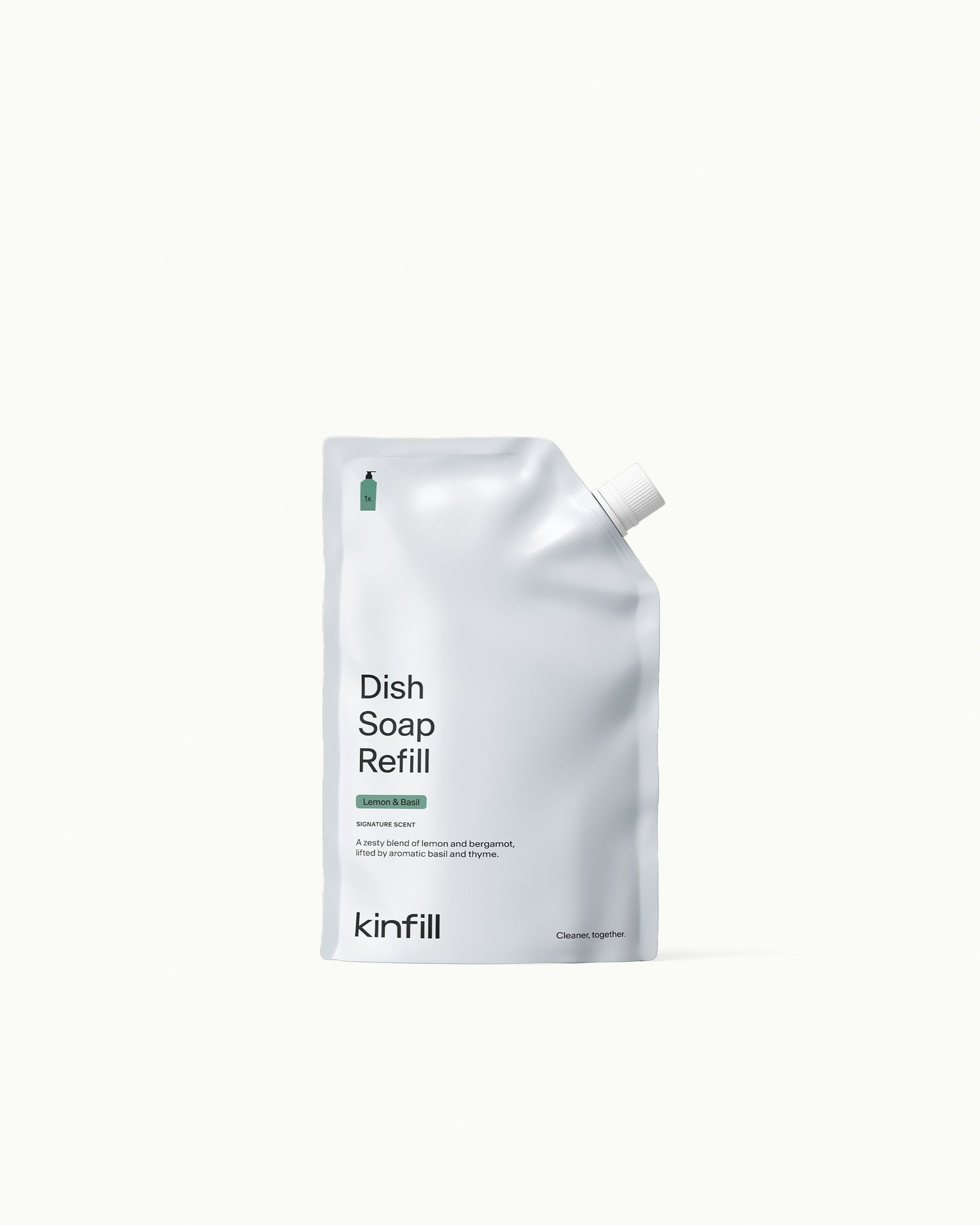 Dishwashing Liquid Refill Pouch 500ml – Vegan & Eco-friendly