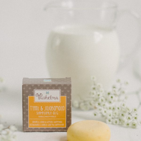 Sea buckthorn & Jojoba Milk Shampoo Bar