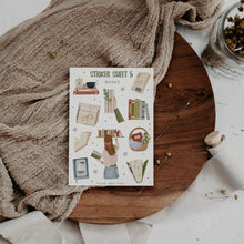 Lataa kuva Galleria-katseluun, Kirjatarra-arkki – Koristele Lahjat ja Kalenterit
