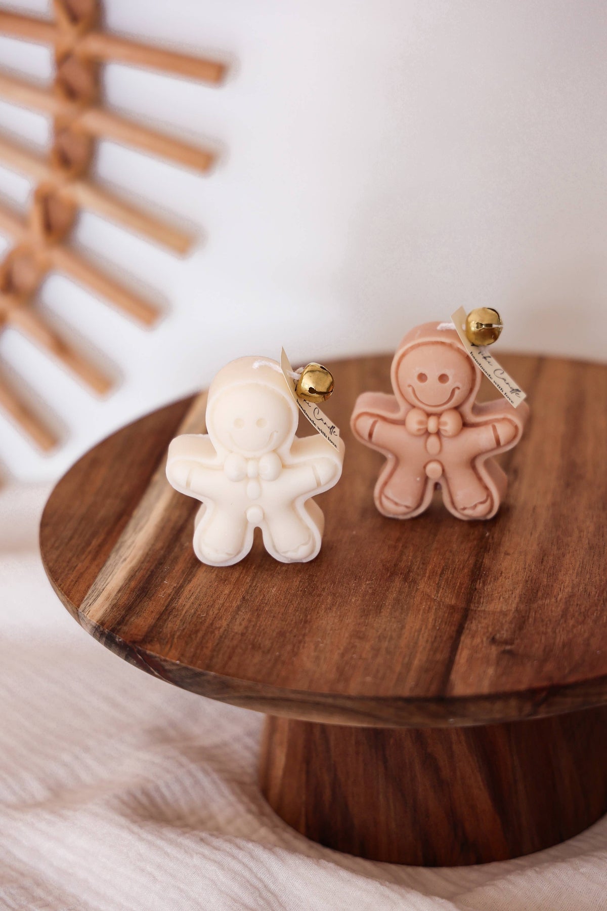 Gingerbread candle