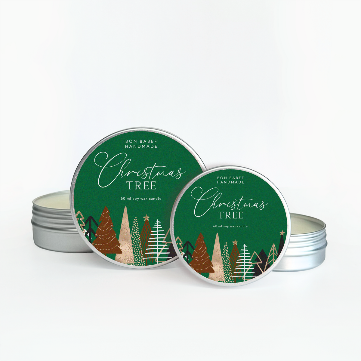 Soy Wax Candle - Christmas Tree