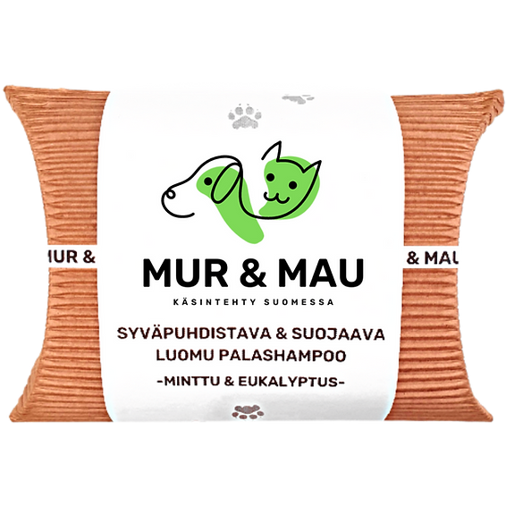 MUR & MAU - Syväpuhdistava ja suojaava Palashampoo Minttu & Eukalyptus