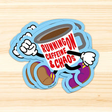 Lataa kuva Galleria-katseluun, Running on Caffeine &amp; Chaos -vinyylitarra
