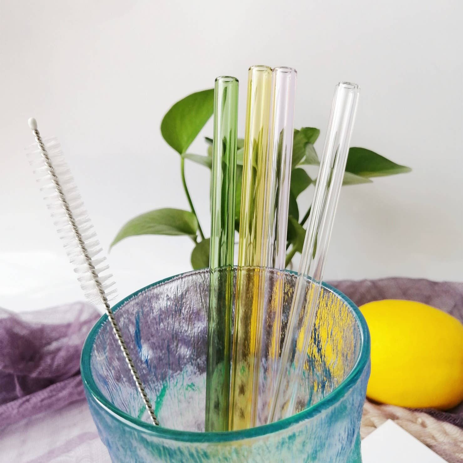 Glass Straw - Straight 180x8mm