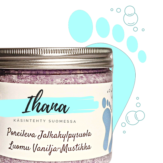 Vanilla & Blueberry Foot Bath Salt
