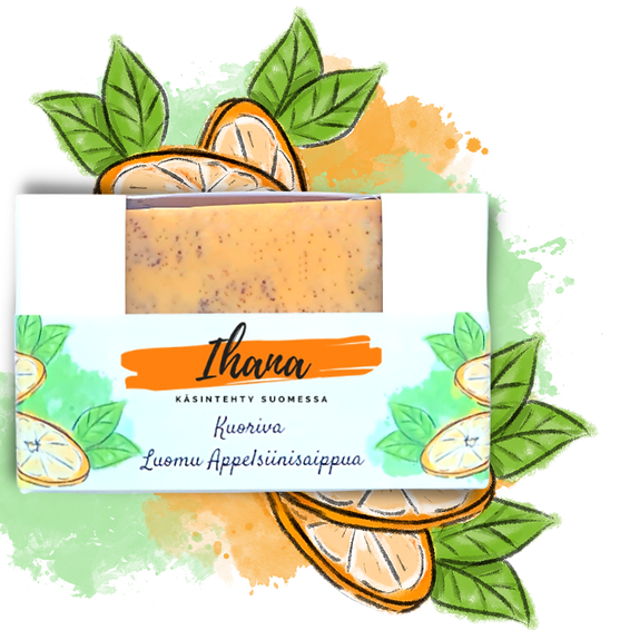 Exfoliating Orange Soap