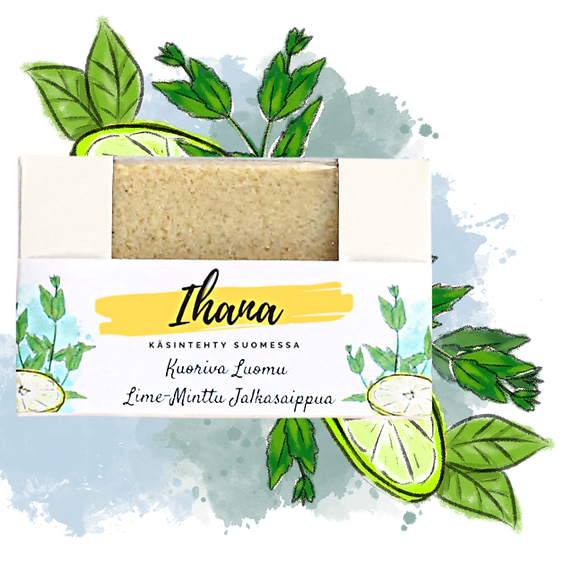 Exfoliating Foot Soap Lime & Mint