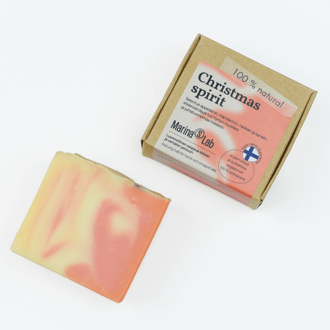 Christmas Spirit Solid Soap – Orange, Cinnamon & Clove